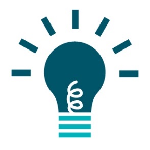 An ideas icon. 